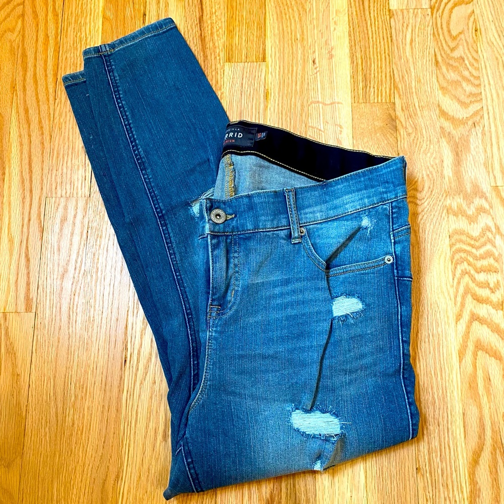 Torrid Bombshell Skinny Jean in Medium Wash